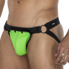 CUT4MEN Jockstrap Snap Noir-Vert